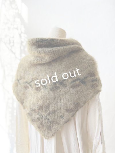 画像4: SO／モヘアノルディックストール・ウィローグリーン