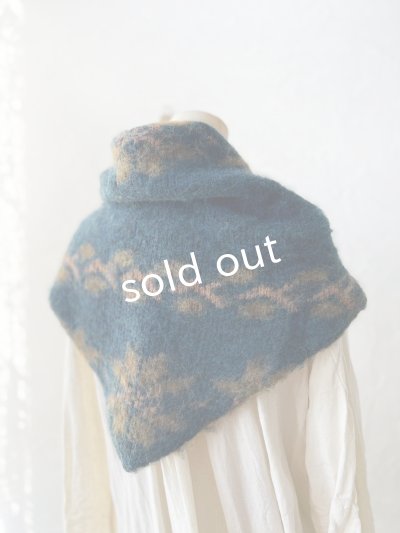 画像4: 【半額SALE】SO／モヘアノルディックストール・アイアンブルー