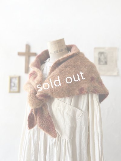 画像2: 【SALE】SO／モヘアノルディックストール・オレンジ