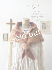 【SALE】SO／モヘアノルディックストール・オレンジ