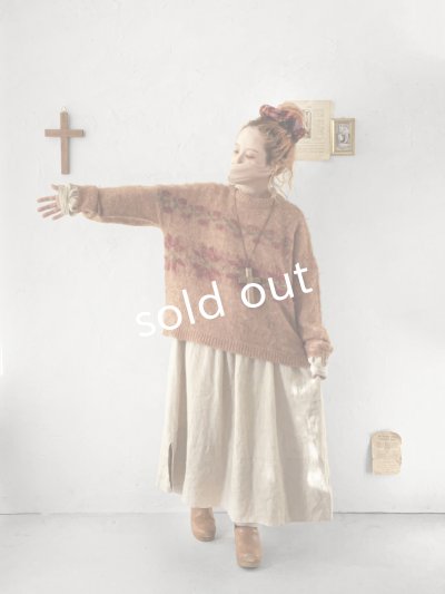 画像9: 【半額SALE】SO／モヘアノルディックプルオーバー・オレンジ