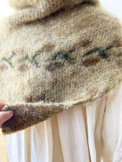 画像5: SO／モヘアノルディックストール・ウィローグリーン