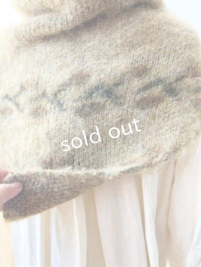 画像5: SO／モヘアノルディックストール・ウィローグリーン