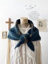 SO／モヘアノルディックストール・アイアンブルー