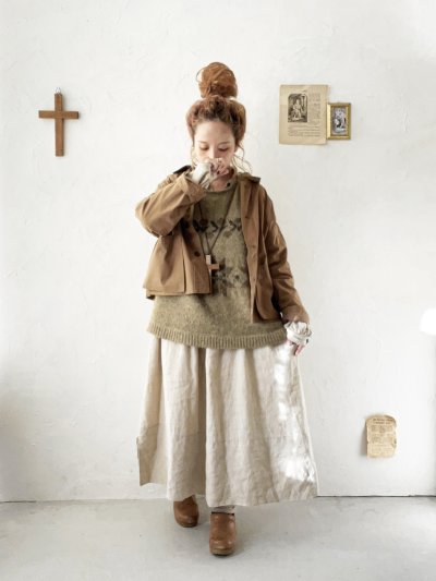 画像11: SO／モヘアノルディックベスト・アイアンブルー