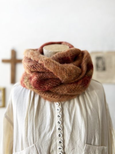 画像6: SO／モヘアノルディックストール・オレンジ