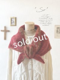 SO／モヘアノルディックストール・レッド