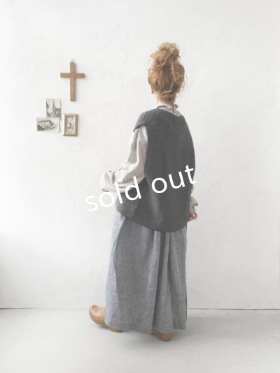 画像10: SO／シェットリノピン付きベスト・チャコール