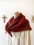 画像2: SO／モヘアノルディックストール・レッド (2)