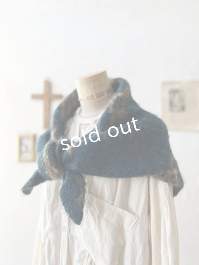 画像2: 【半額SALE】SO／モヘアノルディックストール・アイアンブルー