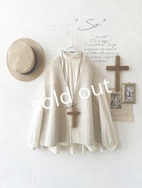 SO／シェットリノピン付きベスト・ナチュラル