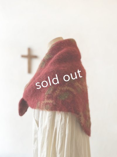 画像3: SO／モヘアノルディックストール・レッド