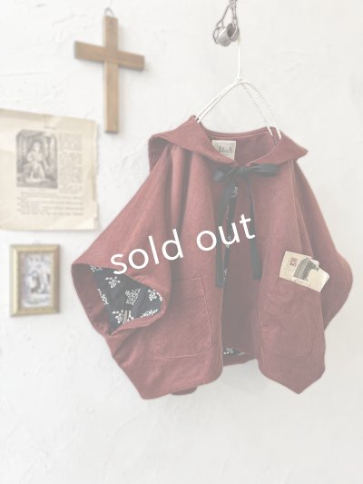 画像15: MARCHE' DE SOEUR／セーラ襟のタッセルちびコート・クラシカルレッド