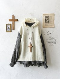 SO／圧縮ニットフードベスト・オフ