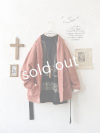 【SALE】SO／シェットリノカーディガン・オレンジ