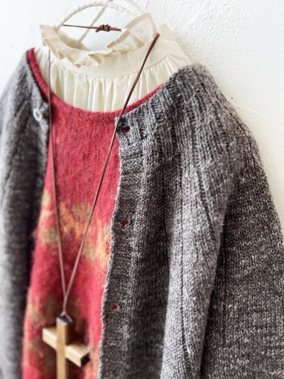 画像2: SO／シェットリノカーディガン・ブラウン