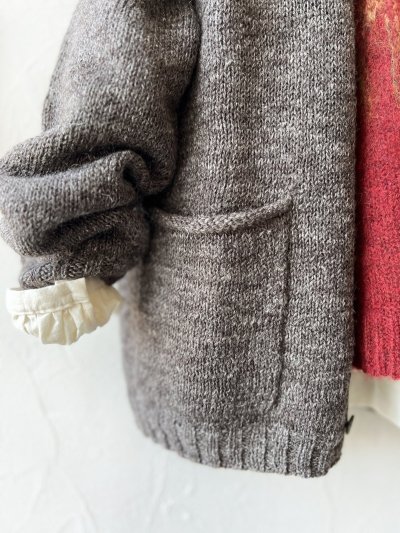 画像4: SO／シェットリノカーディガン・ブラウン