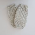 画像5: Sana Hastakala／Nepal knit volume leg warmer・杢ホワイト (5)