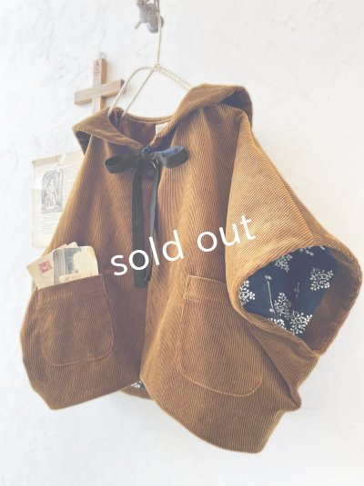 画像12: MARCHE' DE SOEUR／セーラ襟のタッセルちびコート・キャラメルブラウン