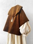 画像8: MARCHE' DE SOEUR／セーラ襟のタッセルちびコート・キャラメルブラウン (8)