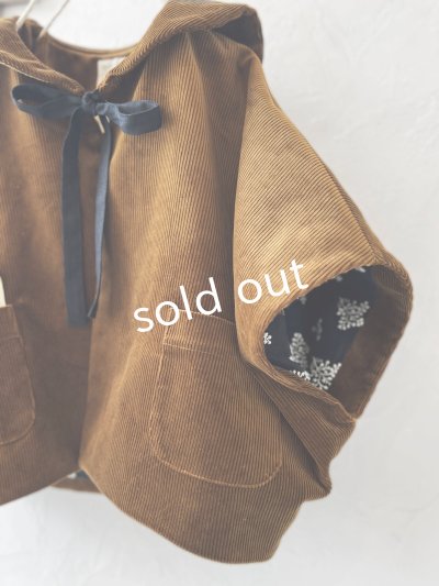 画像11: MARCHE' DE SOEUR／セーラ襟のタッセルちびコート・キャラメルブラウン