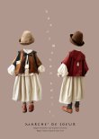 画像2: MARCHE' DE SOEUR／セーラ襟のタッセルちびコート・クラシカルレッド (2)