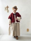 画像3: MARCHE' DE SOEUR／セーラ襟のタッセルちびコート・クラシカルレッド (3)