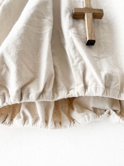 画像3: Dgy／起毛コットンネルプルオーバー・アイボリー