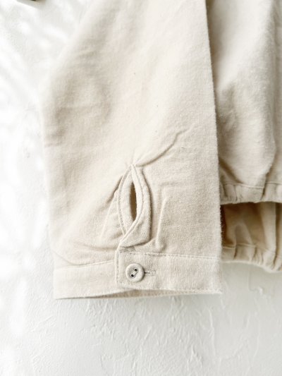 画像5: Dgy／起毛コットンネルプルオーバー・アイボリー