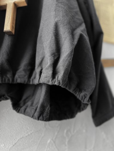 画像3: Dgy／起毛コットンネルプルオーバー・ブラック