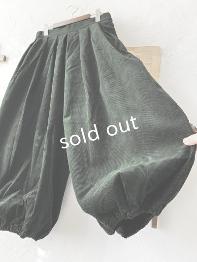 画像4: Dgy／ボリュームコーデュロイパンツ・カーキ