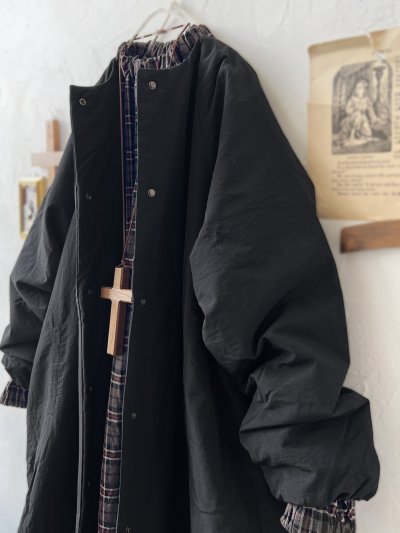 画像2: ｍ.ｎ／中綿バルーンコート・ブラック