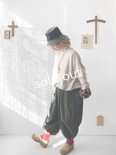 画像8: Dgy／ボリュームコーデュロイパンツ・カーキ