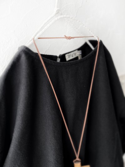 画像2: Dgy／起毛コットンネルプルオーバー・ブラック