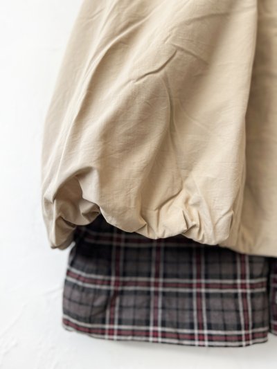 画像11: ｍ.ｎ／中綿バルーンコート・ブラック