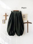 画像1: Dgy／ボリュームコーデュロイパンツ・カーキ (1)