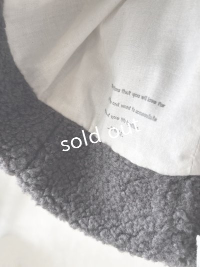 画像8: 羊帽子店／12-5 ぬくぬく冬のどんぐり帽子・チャコール