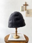 画像5: 羊帽子店／12-5 ぬくぬく冬のどんぐり帽子・チャコール (5)