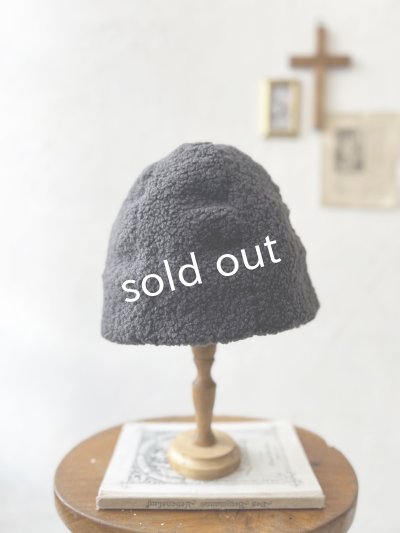 画像5: 羊帽子店／12-5 ぬくぬく冬のどんぐり帽子・チャコール