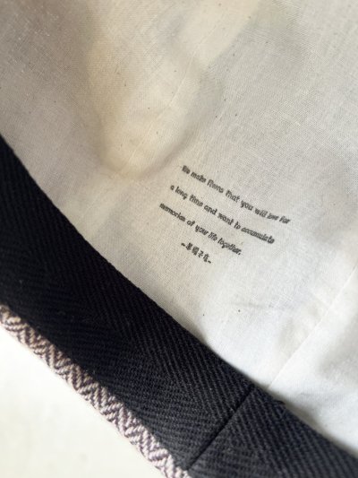 画像9: 羊帽子店／12-3 冬のヘリンボーンキャスケット・杢ブラウン