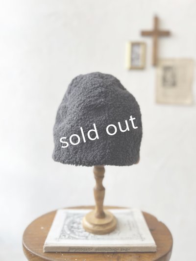 画像4: 羊帽子店／12-5 ぬくぬく冬のどんぐり帽子・チャコール