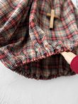 画像6: MARCHE' DE SOEUR／ウールガーゼのバルーンチュニック・ベージュチェック (6)