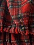 画像11: MARCHE' DE SOEUR／ウールガーゼのバルーンチュニック・赤チェック (11)