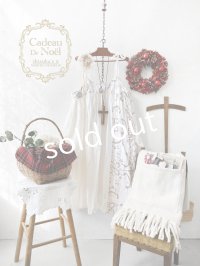 【ノエルの贈り物】マディラ刺繍のキャミワンピース・A【1】