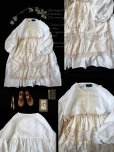 画像2: 【ノエルの贈り物】ホワイトリネンレースワンピース・A【15】 (2)