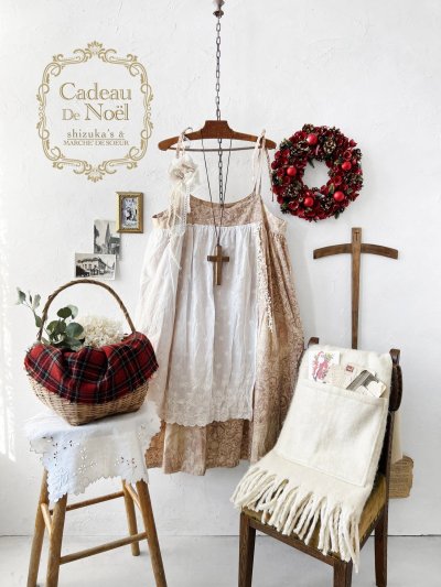 画像1: 【ノエルの贈り物】トワルドジュイのキャミワンピース・B【13】