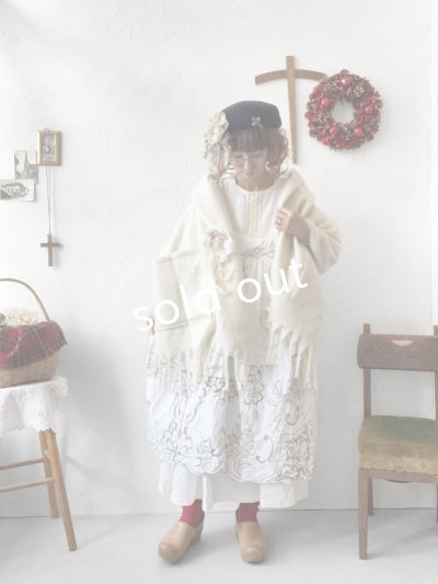 画像6: 【ノエルの贈り物】マディラ刺繍のキャミワンピース・C【3】