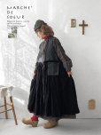 画像10: MARCHE' DE SOEUR／ウールツイードのベストワンピース・チャコール×黒 (10)