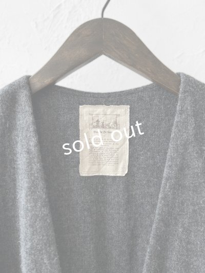 画像9: MARCHE' DE SOEUR／ウールツイードのベストワンピース・チャコール×黒