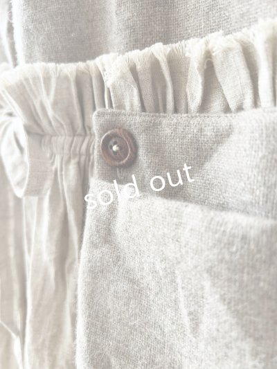 画像11: MARCHE' DE SOEUR／ウールツイードのベストワンピース・モカ×生成り